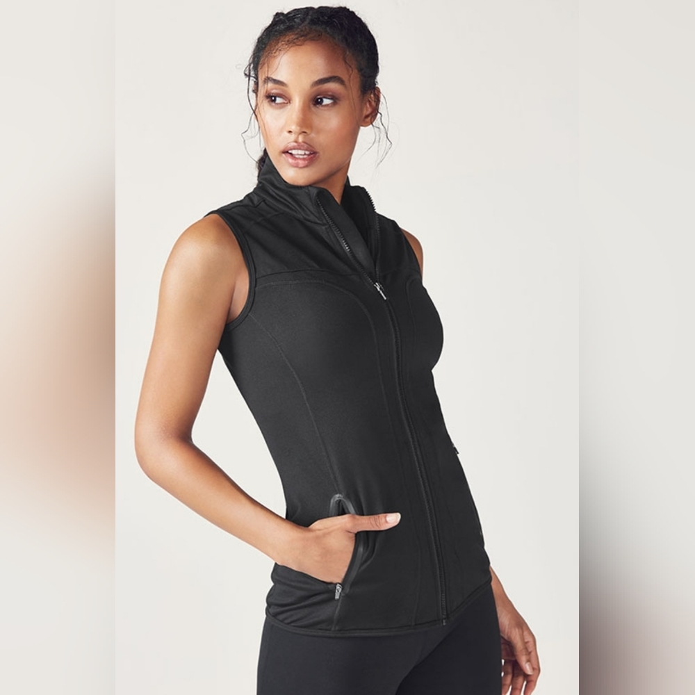Fabletics Jojo Vest Black XS NWT